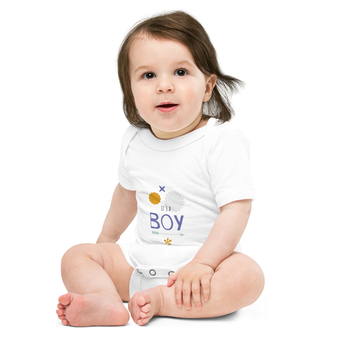 Baby’s short sleeve one piece for infants - Mama Bear & Cubs