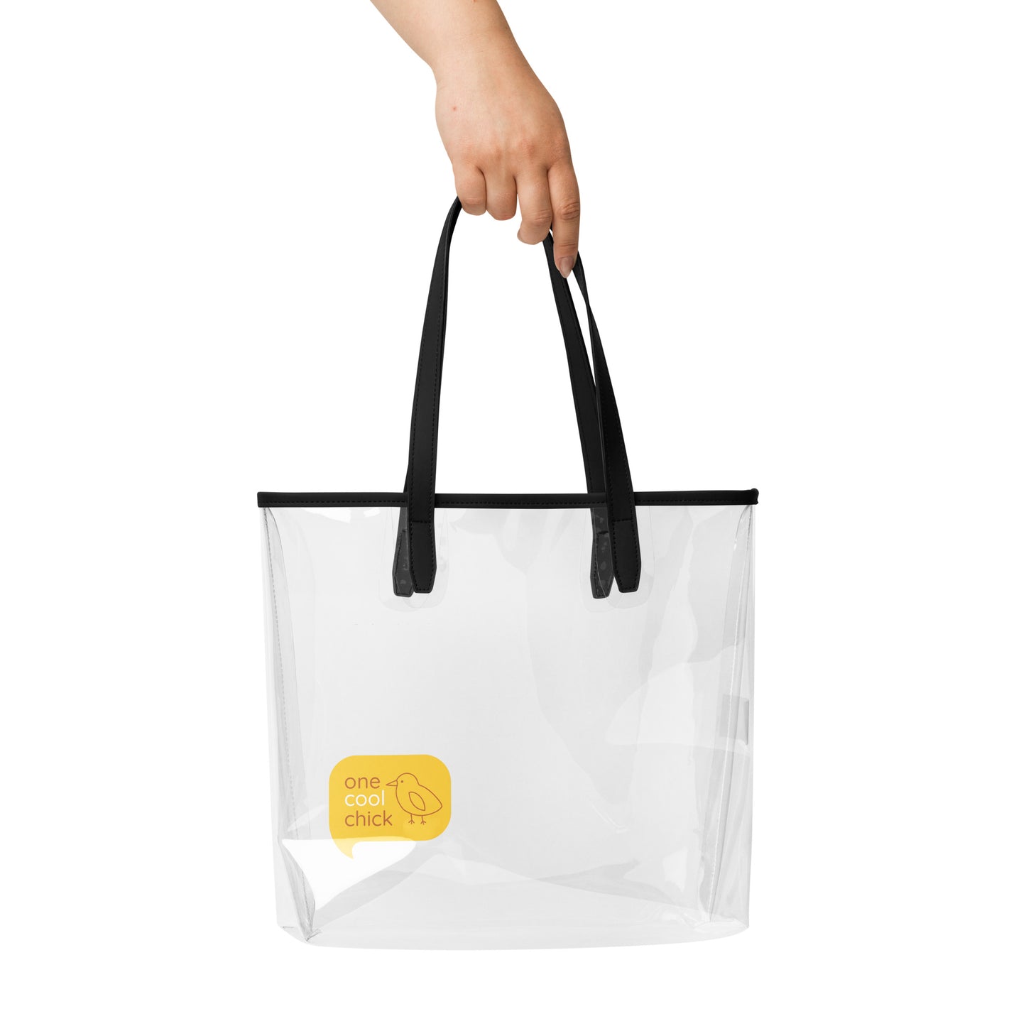 Clear tote bag | Imported for Woman - Mama Bear & Cubs