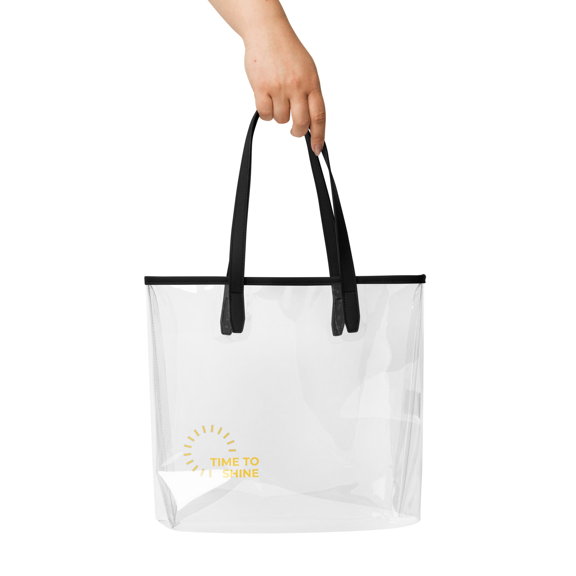 Clear tote bag | Imported for Women - Mama Bear & Cubs