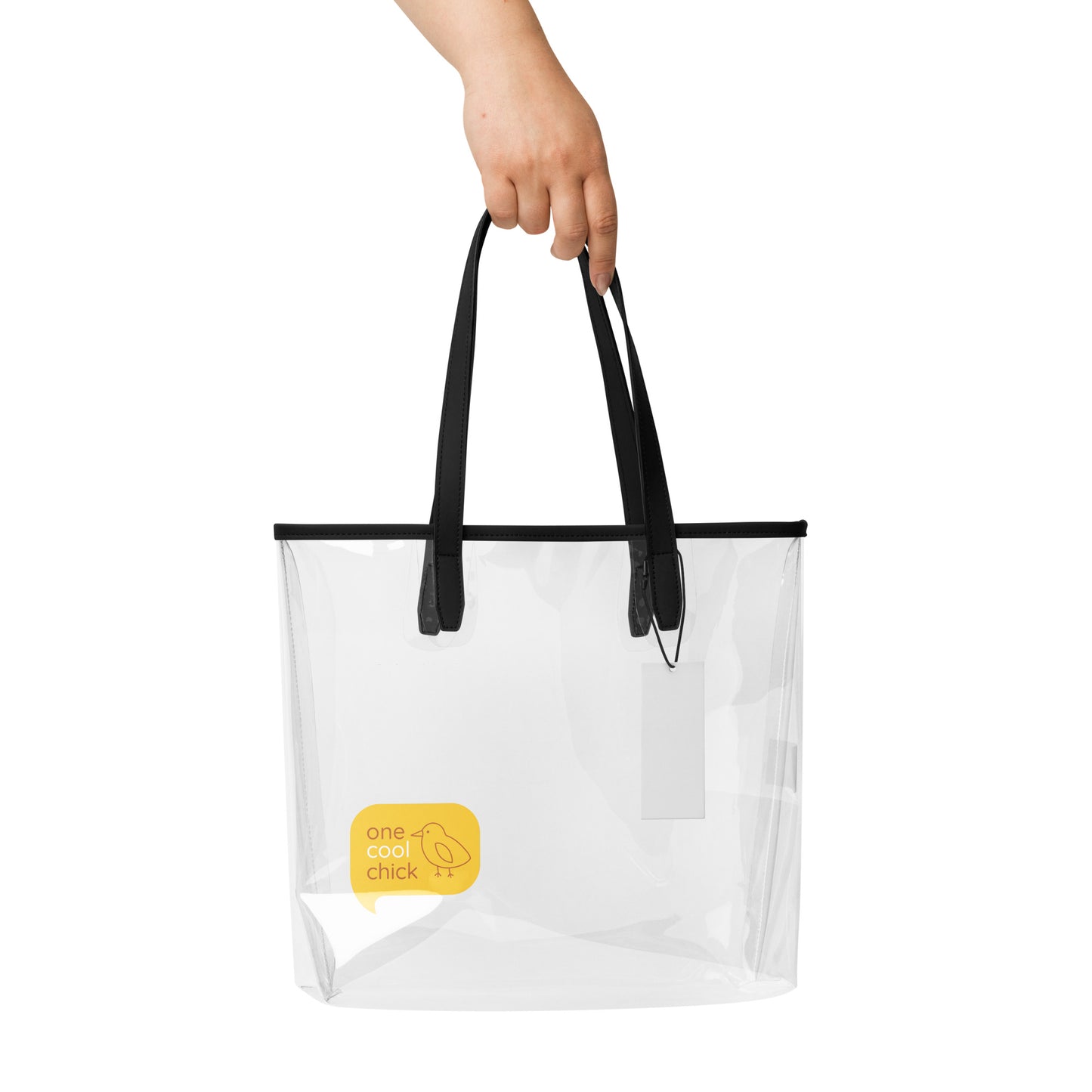 Clear tote bag | Imported for Woman - Mama Bear & Cubs