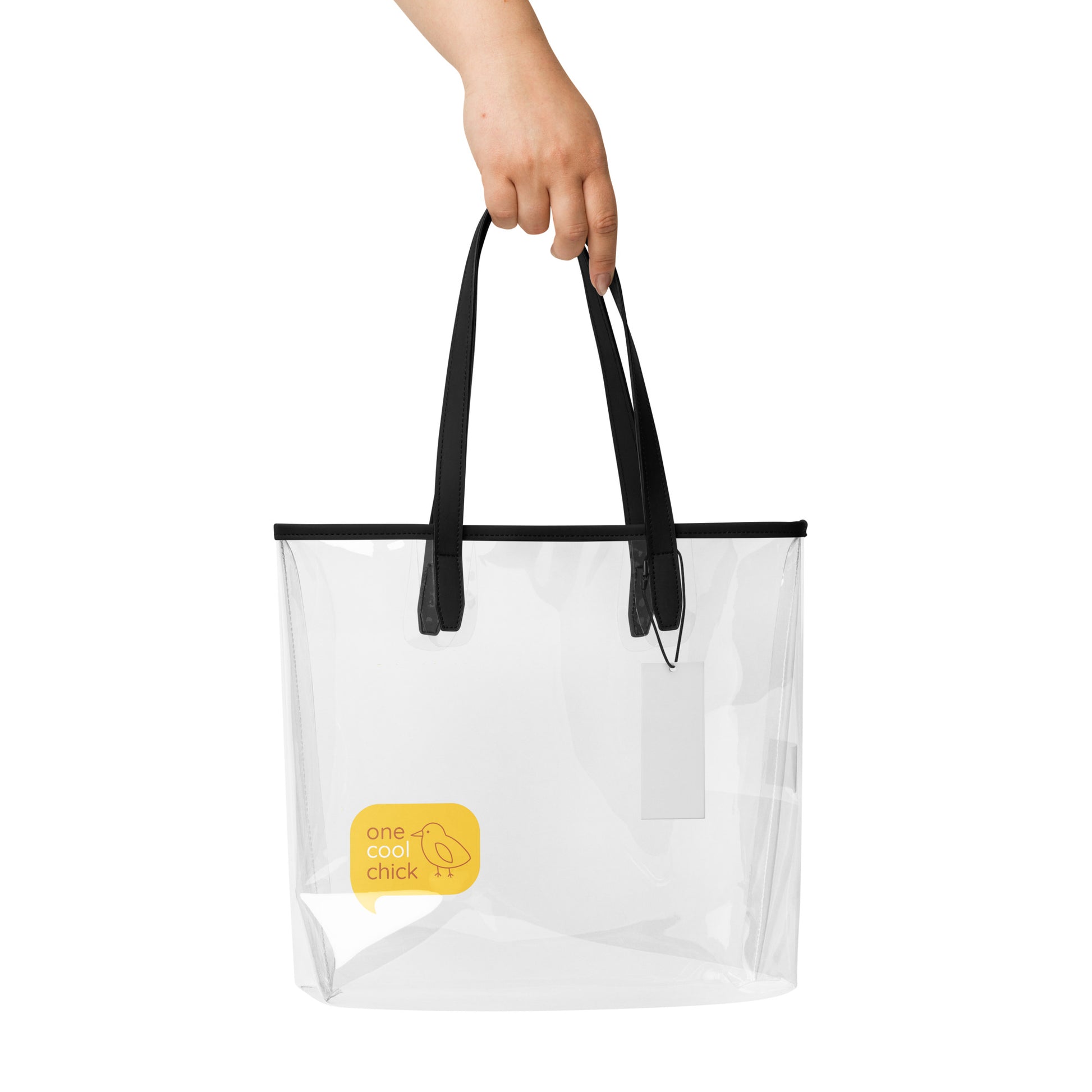 Clear tote bag | Imported for Woman - Mama Bear & Cubs