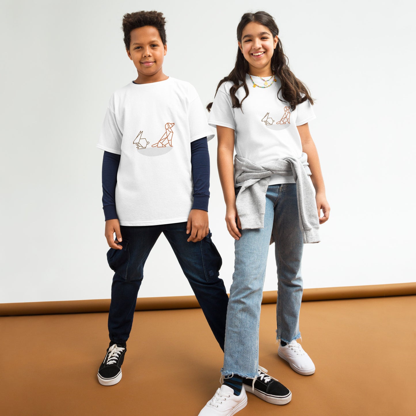Youth classic tee Unisex | Eco Friendly | Imported - Mama Bear & Cubs
